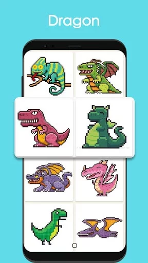 Изображение игры: Pixel Art: Color by Number Sandbox Coloring Game