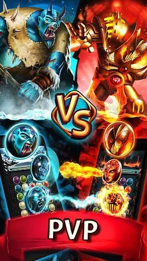 Изображение игры: Heroes of Magic: Match 3 Puzzle RPG Games