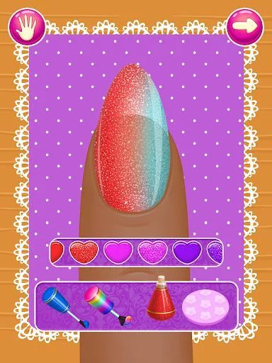 Изображение игры: Nail Salon: princess