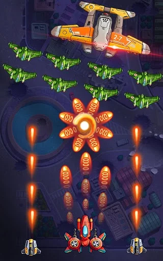 Изображение игры: Space X: Sky Wars of Air Force