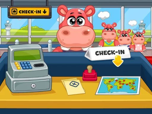 Изображение игры: Kids Airport Adventure