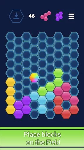Изображение игры: Hexus: Hexa Block Puzzle