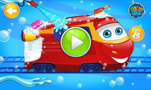 Изображение игры: Train Wash