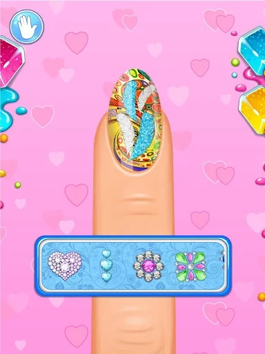 Изображение игры: Kids nail salon