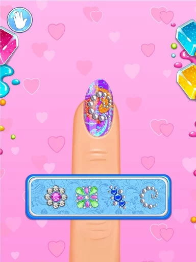 Изображение игры: Kids nail salon