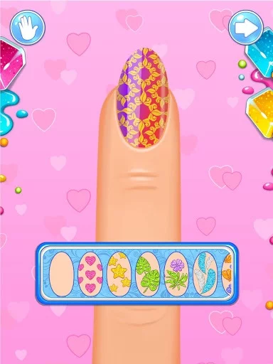 Изображение игры: Kids nail salon