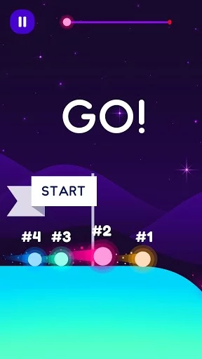 Изображение игры: Hill Racer-Fly & Run the Ball