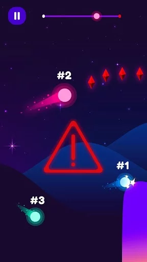Изображение игры: Hill Racer-Fly & Run the Ball