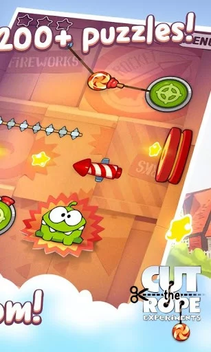 Изображение игры: Cut the Rope: Experiments FREE