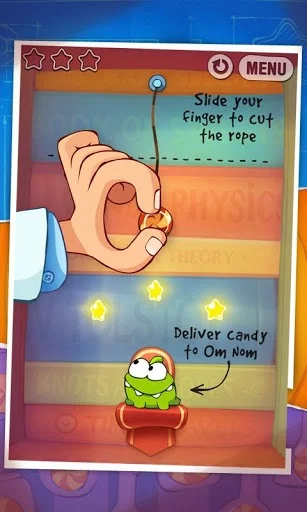Изображение игры: Cut the Rope: Experiments FREE