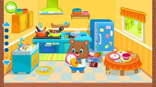 Изображение игры: Cleaning the house