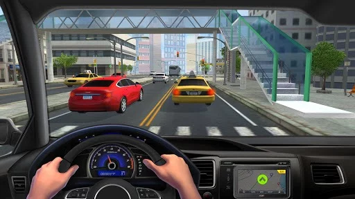 Изображение игры: Drive Traffic Racing