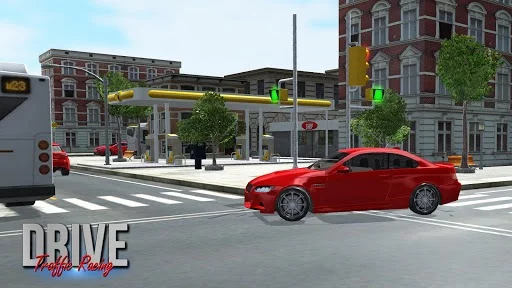 Изображение игры: Drive Traffic Racing