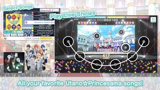 Изображение игры: Utano☆Princesama: Shining Live