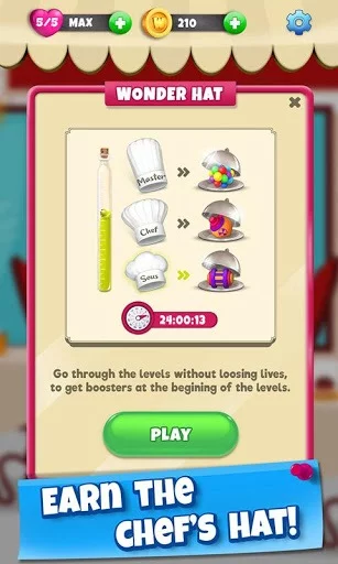 Изображение игры: Wonder Chef: Match-3 Puzzle Game