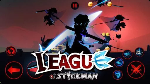 Изображение игры: League of Stickman: (Dreamsky)Warriors