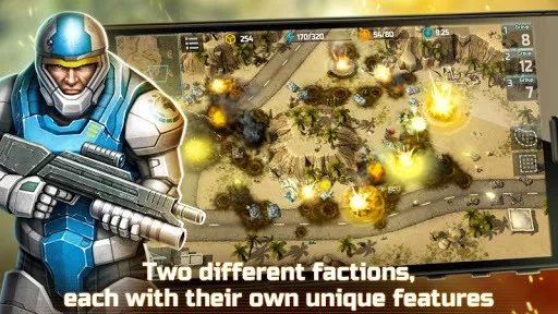 Изображение игры: Art of War 3: PvP RTS modern warfare strategy game