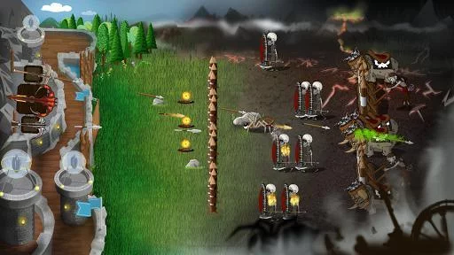 Изображение игры: Grim Defender - Castle & Tower Defense