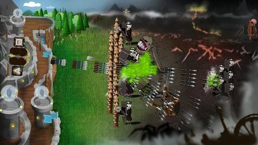 Изображение игры: Grim Defender - Castle & Tower Defense
