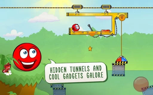Изображение игры: Red Ball 3: Jump for Love