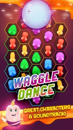 Изображение игры: Disco Bees - New Match 3 Game