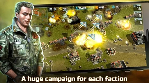 Изображение игры: Art of War 3: PvP RTS modern warfare strategy game