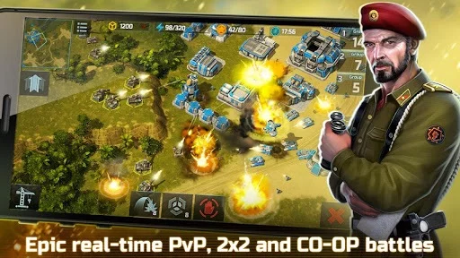 Изображение игры: Art of War 3: PvP RTS modern warfare strategy game