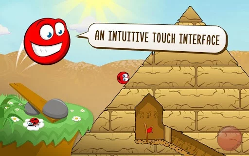 Изображение игры: Red Ball 3: Jump for Love