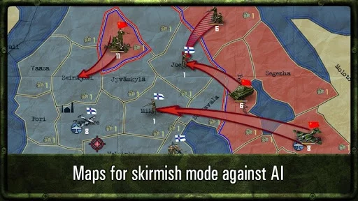 Изображение игры: Strategy & Tactics: WW II