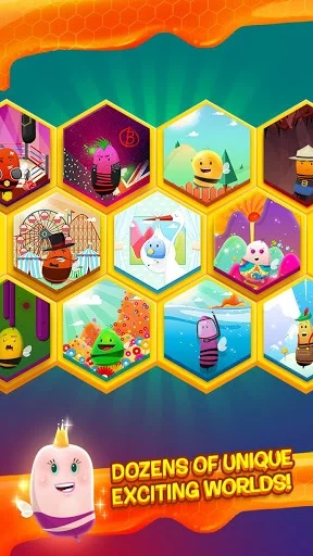 Изображение игры: Disco Bees - New Match 3 Game