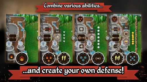 Изображение игры: Grim Defender - Castle & Tower Defense