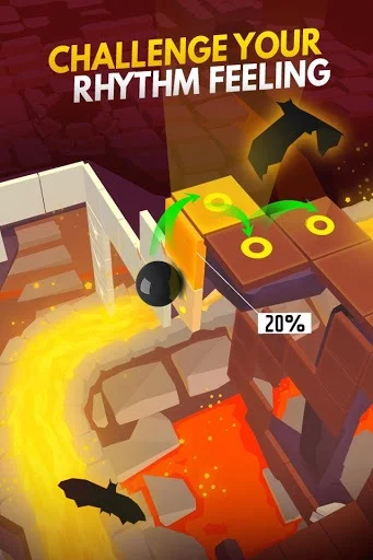 Изображение игры: Dancing Ball World: Music Tap
