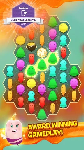 Изображение игры: Disco Bees - New Match 3 Game