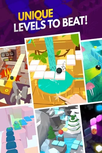 Изображение игры: Dancing Ball World: Music Tap