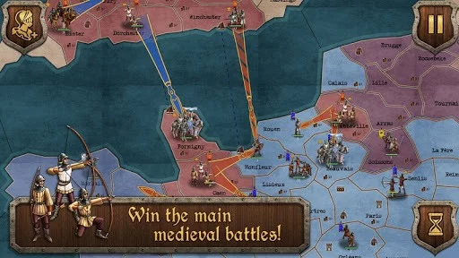 Изображение игры: Medieval Wars:Strategy&Tactics