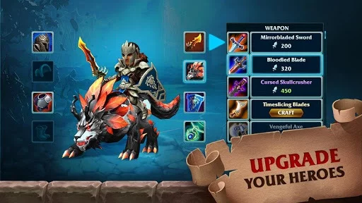 Изображение игры: Forge of Glory: Match3 MMORPG & Action Puzzle Game