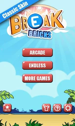 Изображение игры: Break Bricks