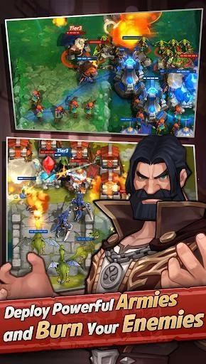 Изображение игры: Castle Burn - RTS Revolution