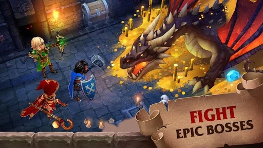 Изображение игры: Forge of Glory: Match3 MMORPG & Action Puzzle Game