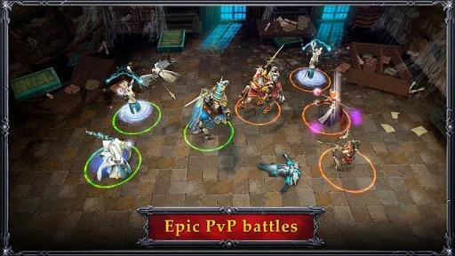 Изображение игры: Lords of Discord: Turn Based Strategy RPG