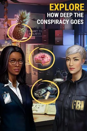 Изображение игры: The X-Files: Deep State - Hidden Object Adventure