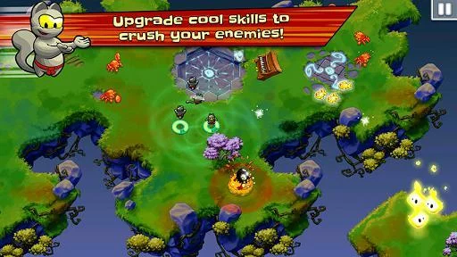 Изображение игры: Ninja Hero Cats Premium