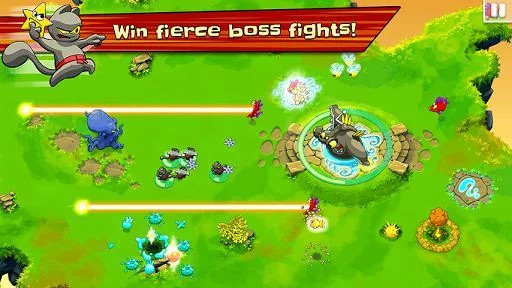 Изображение игры: Ninja Hero Cats Premium