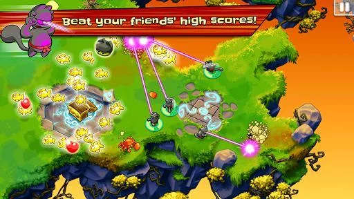 Изображение игры: Ninja Hero Cats Premium
