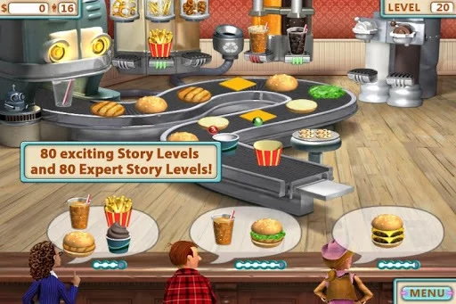Изображение игры: Burger Shop FREE