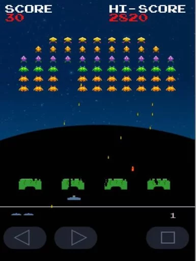 Изображение игры: Invaders from Androidia (Free Space Shooter)
