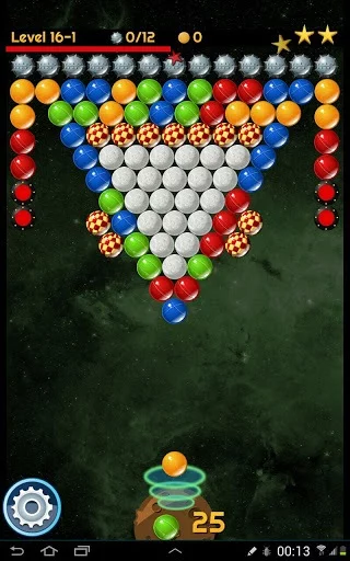 Изображение игры: Space Bubble Shooter