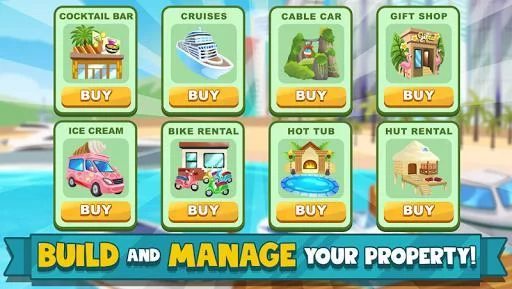 Изображение игры: Holyday City Tycoon: Idle Resource Management