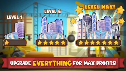 Изображение игры: Holyday City Tycoon: Idle Resource Management