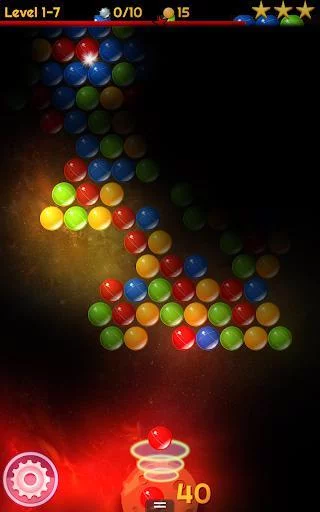 Изображение игры: Space Bubble Shooter